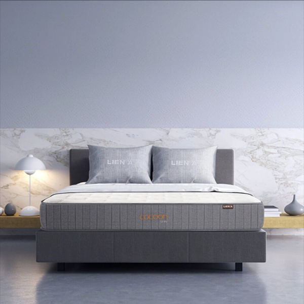 Nệm Lò Xo Túi Liên Á COCOON Grey